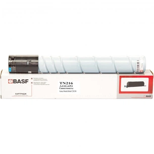 Тонер-картридж BASF Minolta TN216, A11G451 Cyan (BASF-KT-TN216C) зображення 1