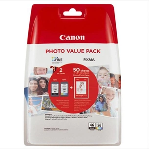 Картридж Canon PG-46 + CL-56 + Paper (Multi Pack) (9059B003/9059B006) изображение 1