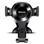 Універсальний автотримач Baseus Osculum Type Gravity Car Mount Black (SUYL-XP01) - уменьшенное изображение 2