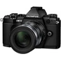 Цифровий фотоапарат Olympus E-M5 mark II 14-150 mm Kit black (V207043BE000) - зменшене зображення 1