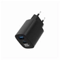 Зарядний пристрій Gembird 1xUSB-A (QC3.0 18W) + 1 Type-C (PD20W) LCD black (TA-UC-PDQC30LCD-BK-01) - зменшене зображення 5