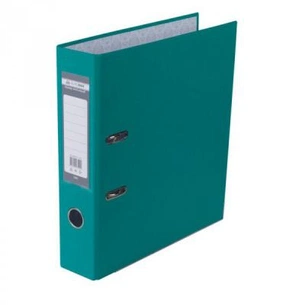 Папка - реєстратор Buromax А4, 70мм, JOBMAX PP, turquoise, built-up (BM.3011-06c) зображення 1
