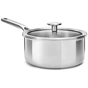Ківш KitchenAid MSS 18 см 2,1 л з кришкою (CC003257-001) - зменшене зображення 1