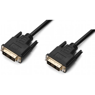 Кабель мультимедійний DVI to DVI 3.0m Single link 18+1 Prologix (PR-DVI-DVI-P-05-28-3m) зображення 1