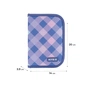 Пенал Kite Purple Chequer (K24-622-3) - зменшене зображення 2