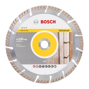 Диск пильний Bosch Standart for Universal 230-22.23, по бетону (2.608.615.065) зображення 1