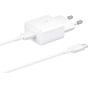 Зарядний пристрій Samsung 15W Power Adapter (w C to C Cable) White (EP-T1510XWEGRU) - зменшене зображення 2