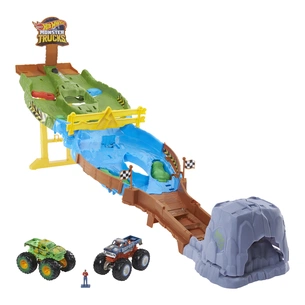 Автотрек Hot Wheels Перегони титанів серії Monster Trucks (HGV12) изображение 1