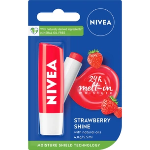 Бальзам для губ Nivea Полуничне сяйво 5.5 мл (4005808369904/4005900087683) зображення 1