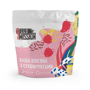 Їжа швидкого приготування Food Mission Каша вівсяна з сухофруктами 100 г (fm.30337) зображення 1