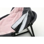 Лежак для тварин MISOKO&CO Pet bed round plush 45x45x22 см grey and pink (HOOP31839) - зменшене зображення 4