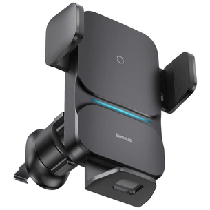 Універсальний автотримач Baseus Wireless Charge QI 15W (CGZX000001) изображение 1