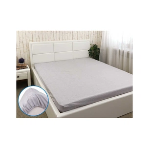 Простирадло Руно бязь на гумці Grey 120х200 см (506.114У_Grey) зображення 1
