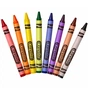 Олівці кольорові Crayola воскові, 8 шт (52-3008) - зменшене зображення 2
