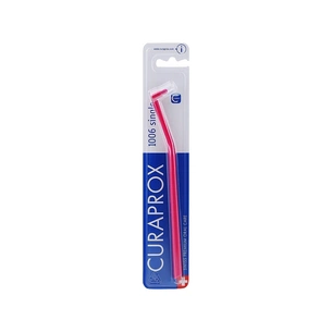 Зубна щітка Curaprox CS 1006 Single & Sulcular 6 мм Монопучкова Малинова (CS 1006-08) зображення 1