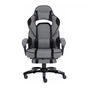 Крісло ігрове GT Racer X-2749-1 Gray/Black Suede (X-2749-1 Fabric Gray/Black Suede) - зменшене зображення 1