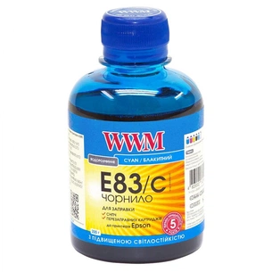 Чорнило WWM EPSON StPhoto R270/290 Cyan /NEW (E83/C) зображення 1