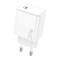 Зарядний пристрій BOROFONE BA77A Insightful USB-C PD30W White (6941991101274) - уменьшенное изображение 1