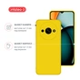 Чохол до мобільного телефона Intaleo Silicone Xiaomi Redmi A3 Yellow (1283126600937) - зменшене зображення 3
