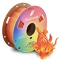 Пластик для 3D-принтера Polymaker PLA PANCHROMA GRADIENT 1,75mm 1kg SILK FIRE (CA03035) - зменшене зображення 5