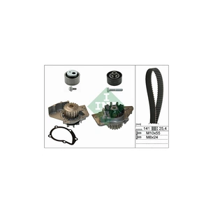 Комплект ременя ГРМ з помпой INA 530 0470 30 зображення 1