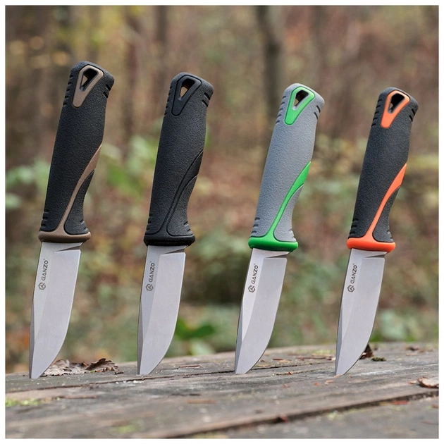 Ніж Ganzo G807-OR Помаранчевий з ножнами (G807OR) - зображення 7