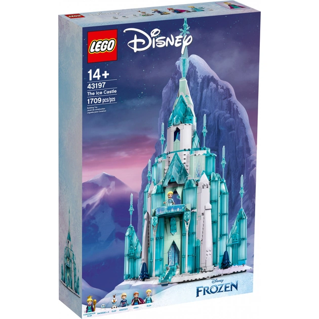 Конструктор LEGO Disney Princess Крижаний замок 1709 деталей (43197) - изображение 1