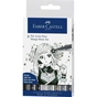 Лайнер Faber-Castell набір капілярних ручок Pitt Artist Pens Manga Basic Set 8 шт. (сірі відтінки + чорний) (23899) - зменшене зображення 1