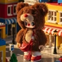 Фигурка Pop Top Rebel Bear Find A Bag Series - Cool Boy (CSRB005) - уменьшенное изображение 5