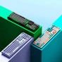 Клавіатура Aula F2088 Pro Mechanical White/Violet + 9 Purple keys KRGD Blue USB UA (6948391234915) - зменшене зображення 4