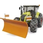 Масштабна модель автомобіля Bruder Трактор Claas Axion 950 для прибирання снігу (03018) - зменшене зображення 3