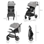 Коляска Kinderkraft Trig 2 TR Grey (KSTRIG2TGRY0000) (5902533921225) - зменшене зображення 12