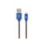 Дата кабель USB 2.0 AM to USB-C 1.0m 90° Cablexpert (CC-USB2J-AMCML-1M-BL) - уменьшенное изображение 1