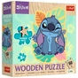Пазл Trefl Wooden Lilo&Stitch Счастливый Стич, 50 элементов (5900511202816) - уменьшенное изображение 1