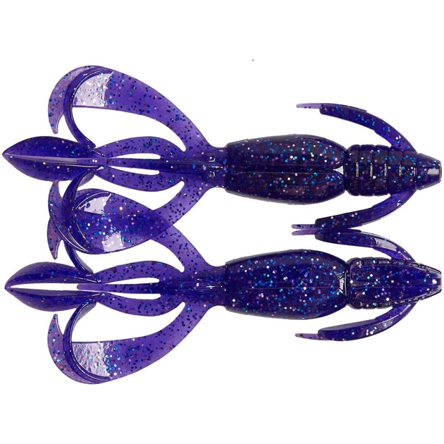 Силікон рибальський Keitech Crazy Flapper 4.4" (6 шт/упак) ц:ea#04 violet (1551.10.68) - изображение 1