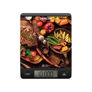 Ваги кухонні Sencor SKS 7001 BK зображення 1