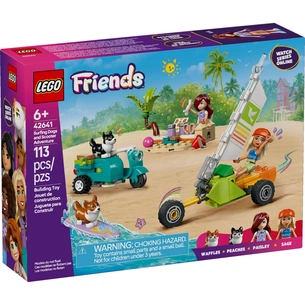 Конструктор LEGO Friends Собачі пригоди на серфі та скутері (42641) зображення 1