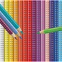 Карандаши цветные Faber-Castell Grip акварельні, тригранні, 24 кольори(112424) (15116) - уменьшенное изображение 5