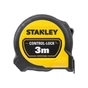 Рулетка Stanley CONTROL-LOCK, 3мх19мм, у прогумованому корпусі, з двосторонньою шкалою (STHT37230-0) - зменшене зображення 1