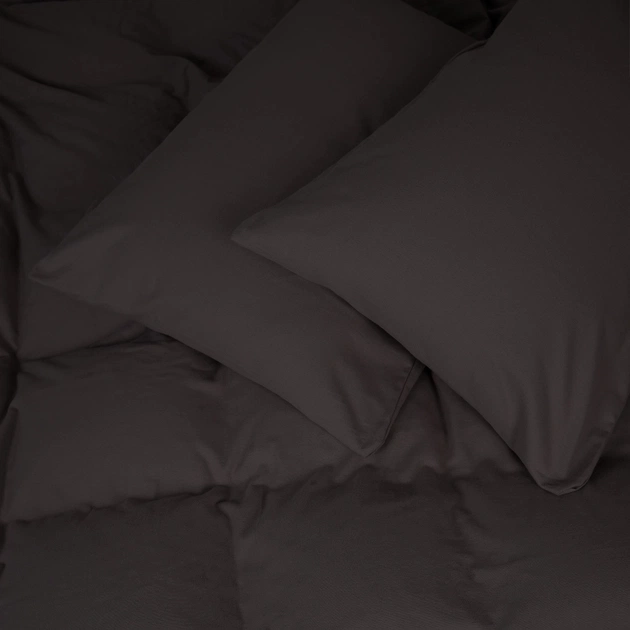 Постільна білизна MirSon 002 Black Фланель 160х220 Полуторний Євро (2200009648236) - picture 1