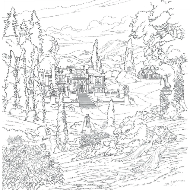 Книга Двір шипів і троянд. Розмальовка - Сара Дж. Маас Vivat (9786171712812) - picture 8