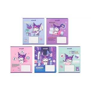 Зошит Kite Kuromi, 18 аркушів, клітинка (HK25-236-1) зображення 1
