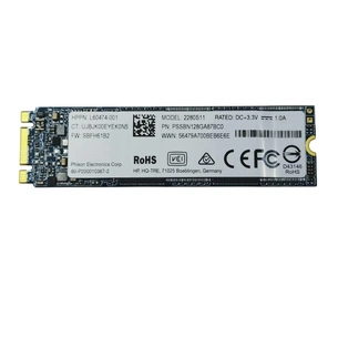 Накопичувач SSD 128GB HP M.2 2280 SATAIII TLC (2280S11/PSSBN128GA87BCO) зображення 1