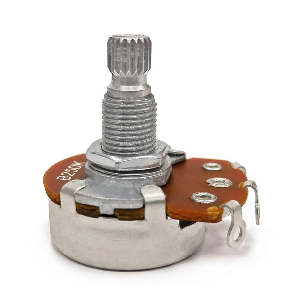 Потенціометр для гітари Paxphil Potentiometer B250K (H60) - зображення 1