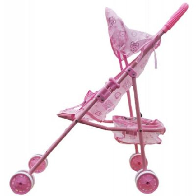 Коляска для ляльок Maya Toys Трость с корзинкой и козырьком (45881) - зображення 1