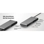 Концентратор Belkin USB-C 8-in-1 2xUSB 3.2 + 2xUSB-C PD100W + HDMI 2.0 4K60Hz + RJ45 2.5Gbps + SD/microSD (INC024HQSGY) - уменьшенное изображение 2