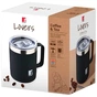 Термокружка Bergner Coffee & tea lovers 350 мл Black (BG-37788-BK) - зменшене зображення 5