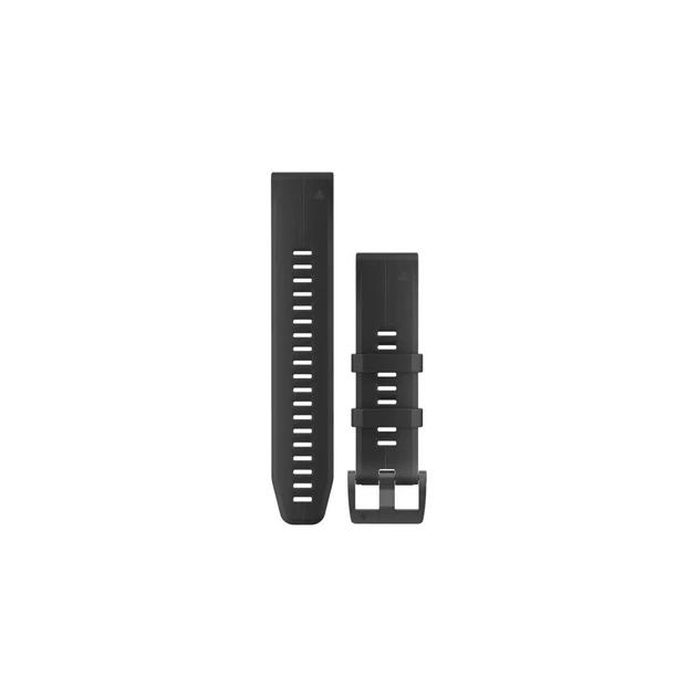 Ремінець до смарт-годинника Garmin fenix 5 Plus 22mm QuickFit Black Leather (010-12740-01) - зображення 1