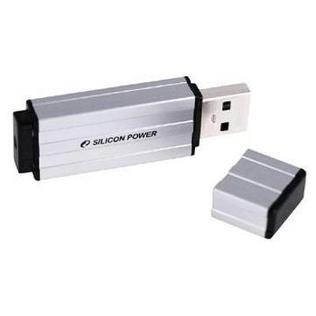 USB флеш накопичувач Silicon Power 8Gb Ultima 110 silver (SP008GBUF2110V1S) - изображение 1