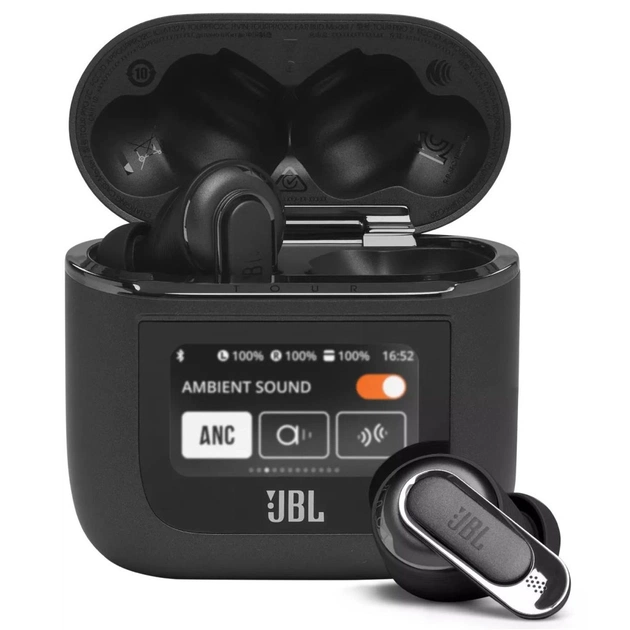 Навушники JBL Tour Pro 2 TWS Black (JBLTOURPRO2BLK) - изображение 1